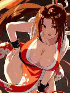 King of Fighters, I became Mai Shiranui's lifelong enemy