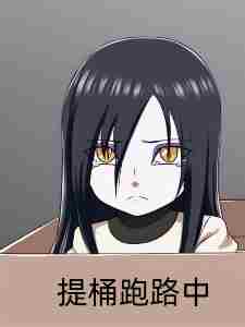 Orochimaru, running away with a bucket